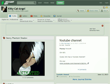 Tablet Screenshot of kitty-cat-angel.deviantart.com
