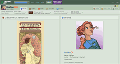Desktop Screenshot of khallion.deviantart.com