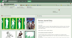 Desktop Screenshot of brd-entertaiment.deviantart.com