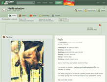 Tablet Screenshot of hieifireshadow.deviantart.com
