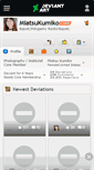 Mobile Screenshot of miatsukumiko.deviantart.com