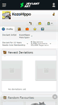 Mobile Screenshot of kozohippo.deviantart.com