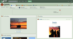 Desktop Screenshot of craukette.deviantart.com