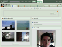 Tablet Screenshot of mrevil37.deviantart.com