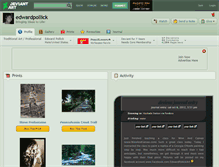 Tablet Screenshot of edwardpollick.deviantart.com