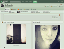 Tablet Screenshot of ginzenemig.deviantart.com