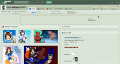 Desktop Screenshot of mermaidkagome1221.deviantart.com