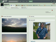 Tablet Screenshot of darius15.deviantart.com