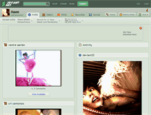 Tablet Screenshot of maee.deviantart.com