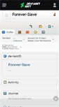 Mobile Screenshot of forever-slave.deviantart.com