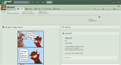 Desktop Screenshot of crlynch.deviantart.com