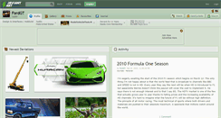 Desktop Screenshot of fordgt.deviantart.com
