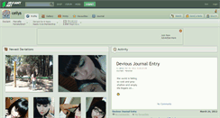 Desktop Screenshot of cellys.deviantart.com