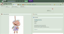 Desktop Screenshot of missbiganimefan.deviantart.com