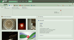Desktop Screenshot of mnnk.deviantart.com