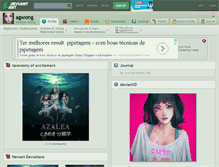 Tablet Screenshot of agwong.deviantart.com