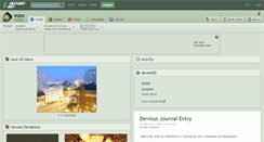 Desktop Screenshot of mzm.deviantart.com