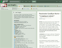 Tablet Screenshot of just-hongki.deviantart.com