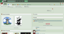 Desktop Screenshot of cajasp.deviantart.com