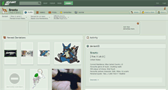 Desktop Screenshot of breeto.deviantart.com