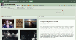 Desktop Screenshot of flyoverdeathrock.deviantart.com