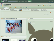 Tablet Screenshot of cynicalsniper.deviantart.com