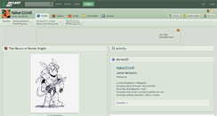 Desktop Screenshot of falker23345.deviantart.com