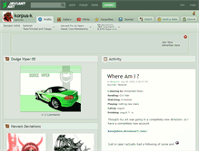 Tablet Screenshot of korpus-k.deviantart.com