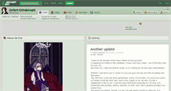 Desktop Screenshot of gellert-grindelwald.deviantart.com
