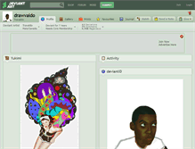 Tablet Screenshot of drawvaldo.deviantart.com