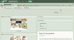Desktop Screenshot of horizonroad.deviantart.com