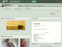 Tablet Screenshot of big-sexy-z.deviantart.com