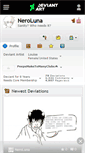 Mobile Screenshot of neroluna.deviantart.com