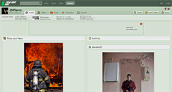 Desktop Screenshot of jdipierro.deviantart.com