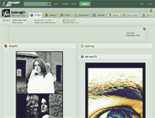 Tablet Screenshot of kaanagin.deviantart.com