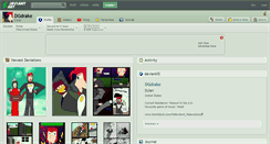 Desktop Screenshot of dgdrake.deviantart.com