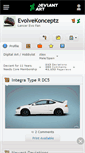Mobile Screenshot of evolvekonceptz.deviantart.com