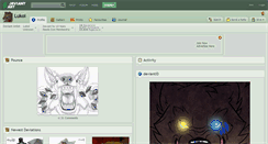 Desktop Screenshot of lukoi.deviantart.com