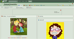 Desktop Screenshot of phinbellathomariefan.deviantart.com