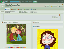 Tablet Screenshot of phinbellathomariefan.deviantart.com