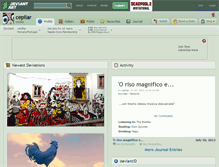 Tablet Screenshot of cepilar.deviantart.com