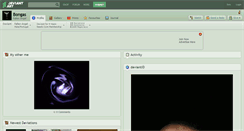 Desktop Screenshot of bongas.deviantart.com