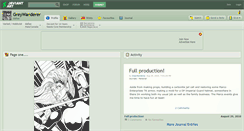 Desktop Screenshot of greywanderer.deviantart.com