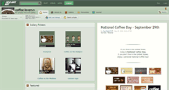 Desktop Screenshot of coffee-lovers.deviantart.com