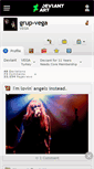 Mobile Screenshot of grup-vega.deviantart.com