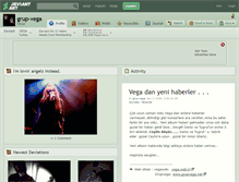 Tablet Screenshot of grup-vega.deviantart.com
