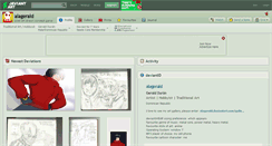 Desktop Screenshot of alagerald.deviantart.com