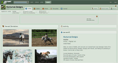 Desktop Screenshot of nocturnal-designs.deviantart.com