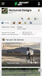 Mobile Screenshot of nocturnal-designs.deviantart.com