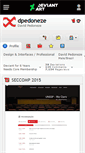 Mobile Screenshot of dpedoneze.deviantart.com